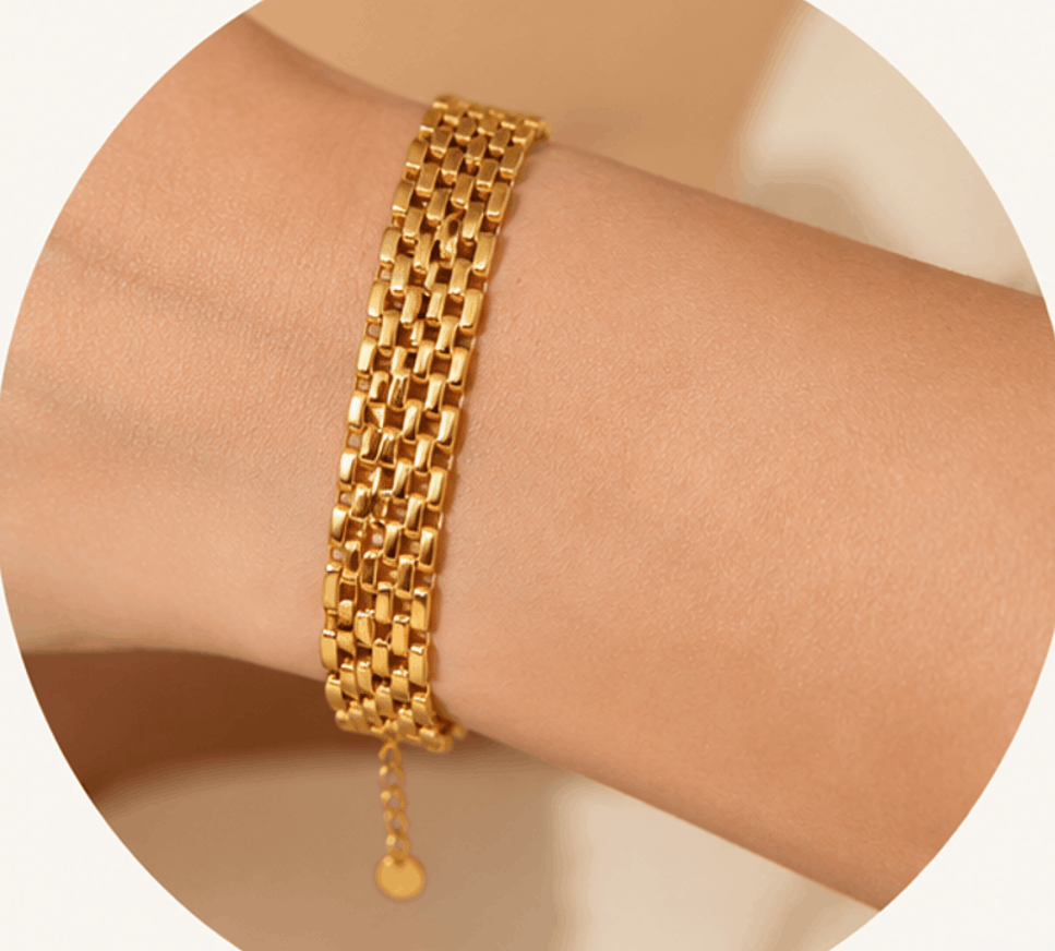 Bracelet Doré Élégant – Design Raffiné & Intemporel