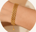 Bracelet Doré Élégant – Design Raffiné & Intemporel