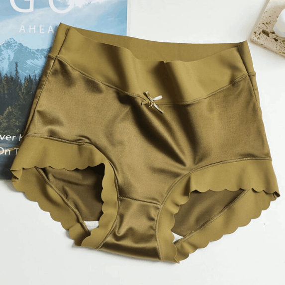 ✨ Lot de 5 Culottes féminine Tissu Satiné Premium – Élégance -Confort Seconde Peau