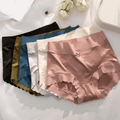 ✨ Lot de 5 Culottes féminine Tissu Satiné Premium – Élégance -Confort Seconde Peau