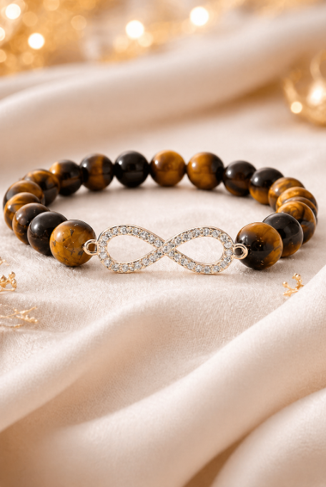 Bracelet en Pierres Naturelles – Style Élégant