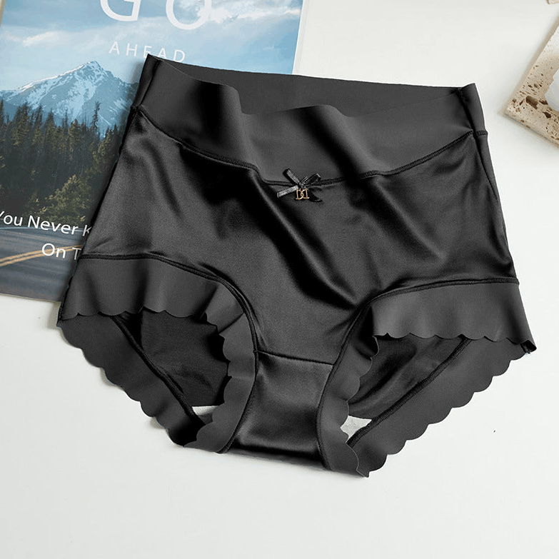 ✨ Lot de 5 Culottes féminine Tissu Satiné Premium – Élégance -Confort Seconde Peau