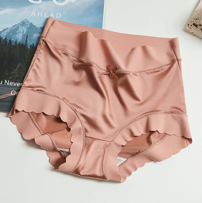 ✨ Lot de 5 Culottes féminine Tissu Satiné Premium – Élégance -Confort Seconde Peau