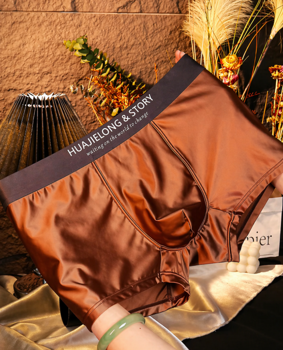 Pack 5 Boxers Homme – Toucher Glacial & Style Brillant