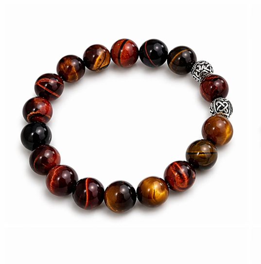 Bracelet Œil de Tigre Luxe 10mm – Force & Charisme