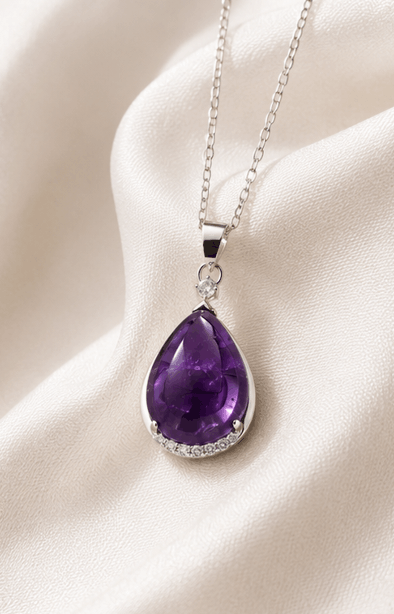 Collier Améthyste Naturelle – Élégance & Énergie Positive